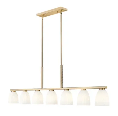 Naya Seven Light Linear Chandelier (7518-7L-MGLD)