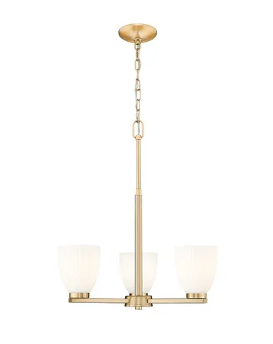 Naya Three Light Chandelier (7518-3MGLD)