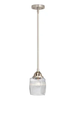Nouveau 2 LED Mini Pendant (288-1S-SN-G302-LED)