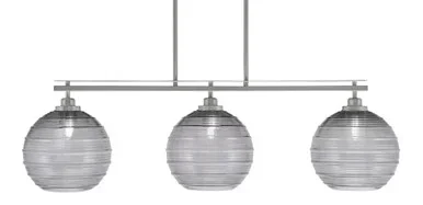 Odyssey Three Light Island Pendant (2636-BN-5122)