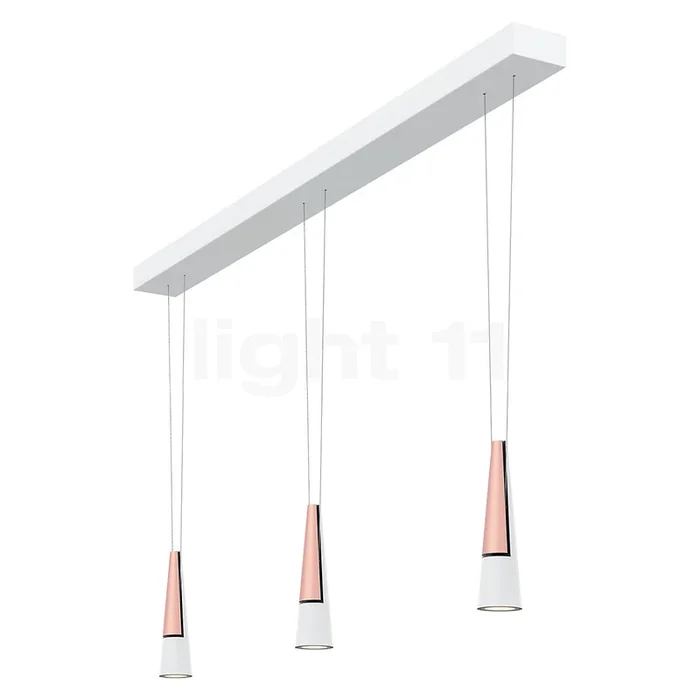 Oligo Slack-Line Cone Pendelleuchte LED 3-flammig