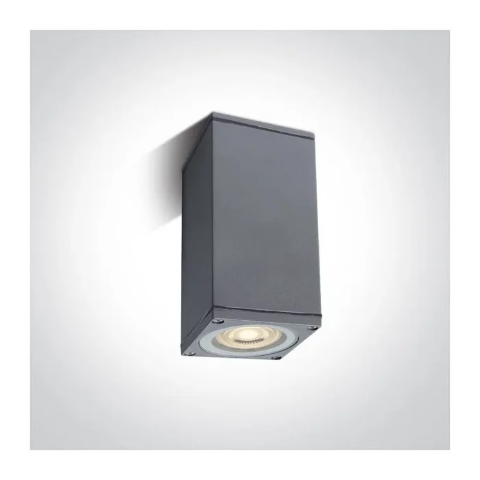 One Light Outdoor Cubes 67426D/G Wandleuchte 1x10W/GU10 IP54