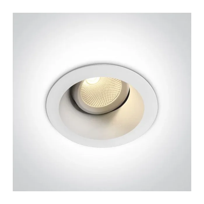 One Light The Dark Light 11107FD/W/W Einbau-Downlight 1x7W/LED 3000K 560lm IP20
