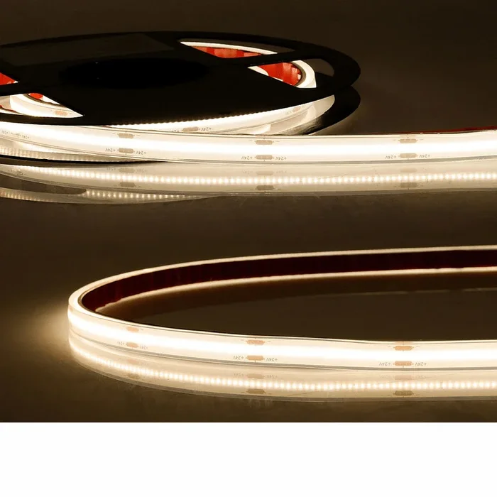 Outdoor LED Strip HT927 COB – f�r Umgebungstemperaturen bis zu 100�C , IP68, 480 LED/m, 24V DC, dimmbar, 500cm / 1cm