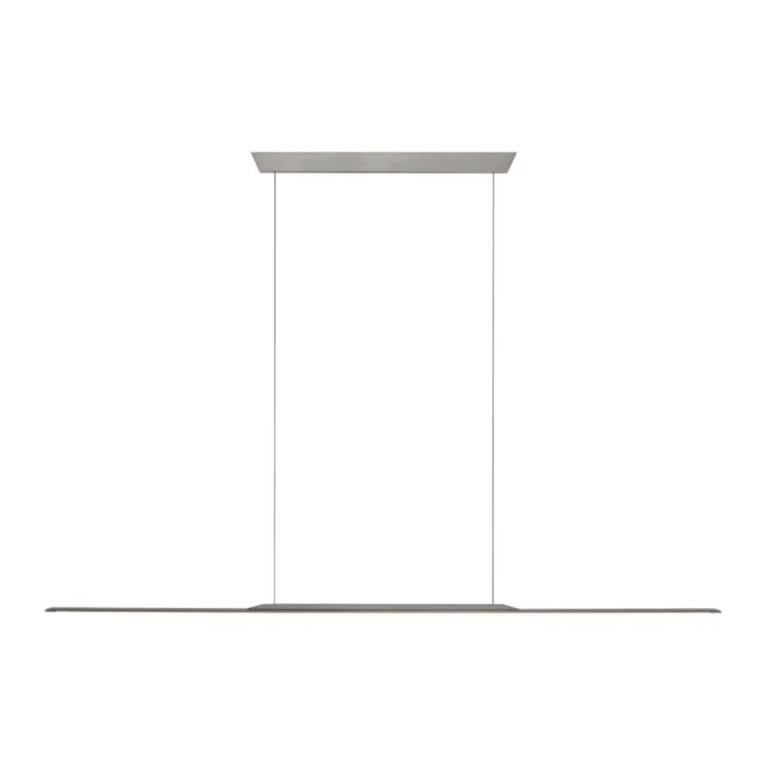 Paul Neuhaus – Design-Hängelampe Pure Surface grau 160cm