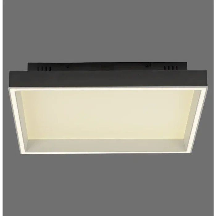 Paul Neuhaus Q-Magong Deckenleuchte LED Schwarz, 1-flammig, Fernbedienung