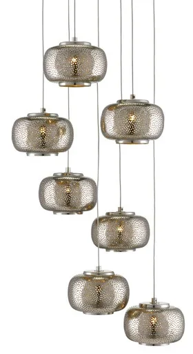 Pepper Collection Seven Light Pendant (9000-0690)