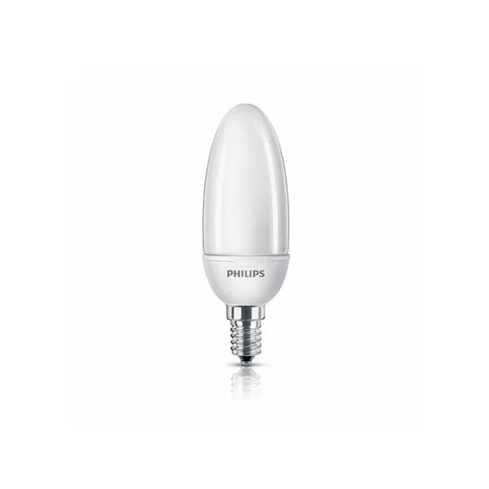 Philips Energiesparlampe Softone Kerzenform 12W = 52W E14 matt 610lm warmweiß 2700K