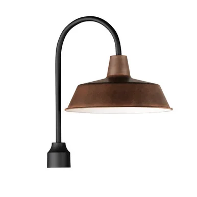 Pier M One Light Post Lantern (35010EBBK)