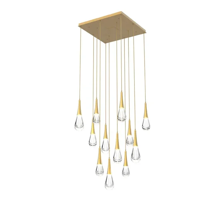 Pluvia 12-Light Chandelier Pendant For Living room Family room Dining Room BedroomRain -2313