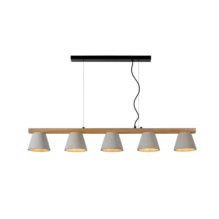 POSSIO Pendelleuchten 5xE14 Taupe