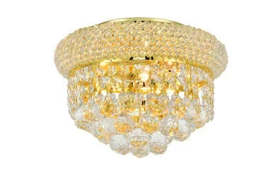 Primo Three Light Flush Mount (V1800F10G/RC)