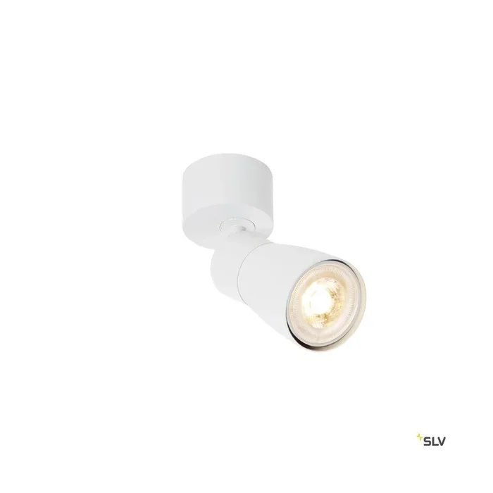 PURI 2.0 Dome, Wand- und Deckenaufbauleuchte, 1x max. 6 W GU10, weiß