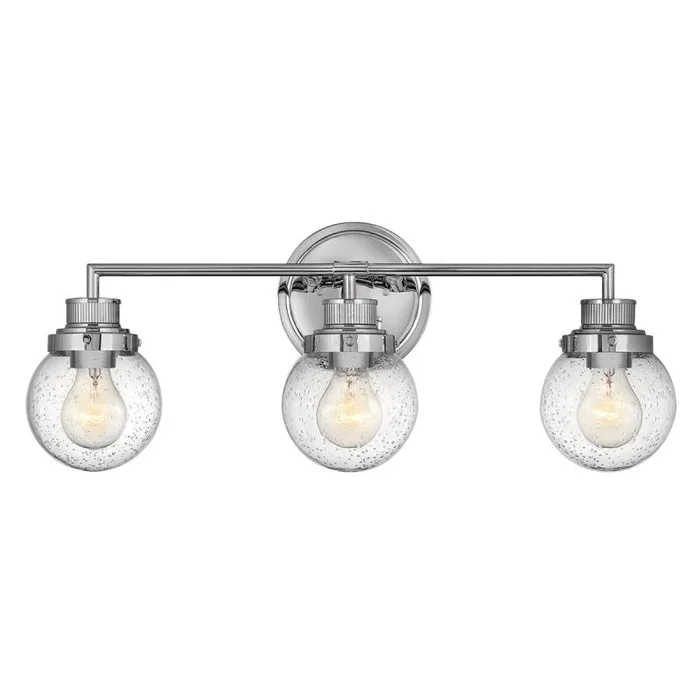 Quintiesse POPPY QN-POPPY3-PC-BATH Wandleuchte 3x60W/E27 IP44