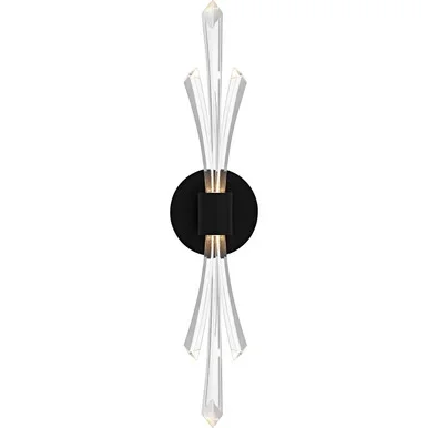 Quoizel Cecily LED Wall Sconce in Matte Black – CCY8805MBK