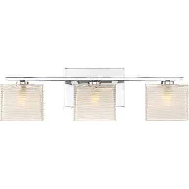 Quoizel Westcap Three Light Bath Fixture in Polished Chrome – WCP8603C
