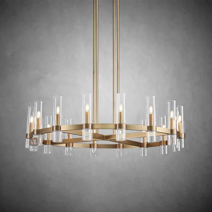 Ravon Glass Round ChandelierVL-h1111-52