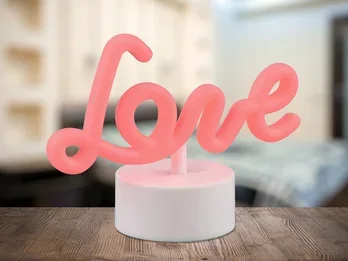 Reality Leuchten Deko LED Tischleuchte AMOR Batterie- oder USB betrieben, Höhe 14cm