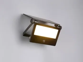 Reality Leuchten Solarstrahler MOURA außen mit Bewegungsmelder, Breite 20cm
