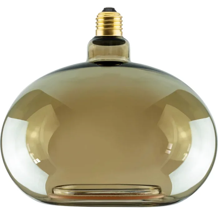 Segula LED Floating Oval 200 smokey E27 5W 210 Lm 1900K extra warmweiß