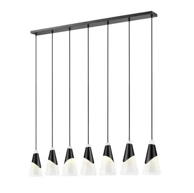 Seven Light Linear Chandelier6736115
