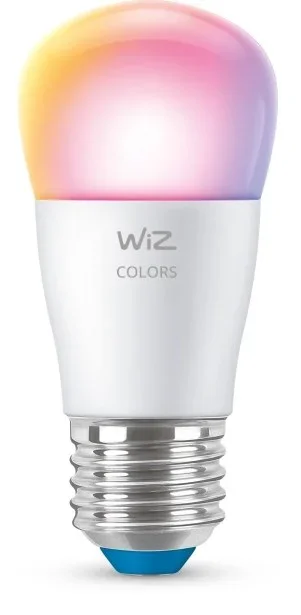 Signify WiZ Lampe 40W P45 E27 Intelligentes Leuchtmittel Weiß Integrierte LED E27 P45 Weiß