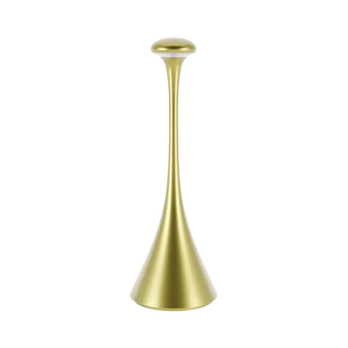 Sigor Akkutischleuchte Nudrop 290mm 2200K/2700K IP54 197lm dimmbar gold