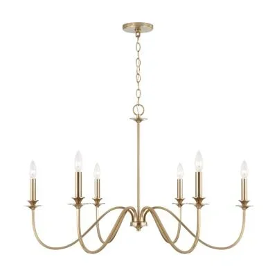 Six Light Chandelier4653214