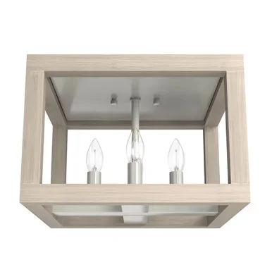 Squire Manor Four Light Flush Mount (19089)