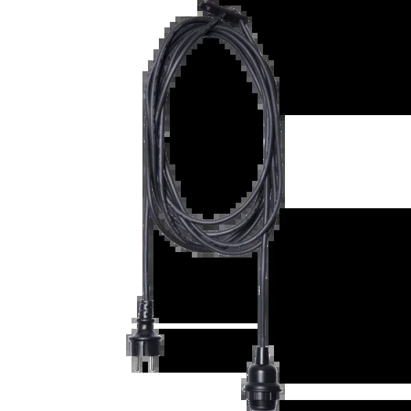 Star Trading Kabel-Set für den Außenbereich 5m E27-Fassung schwarz
