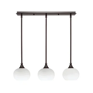 Stem Three Light Linear Pendalier (25-DG-212)