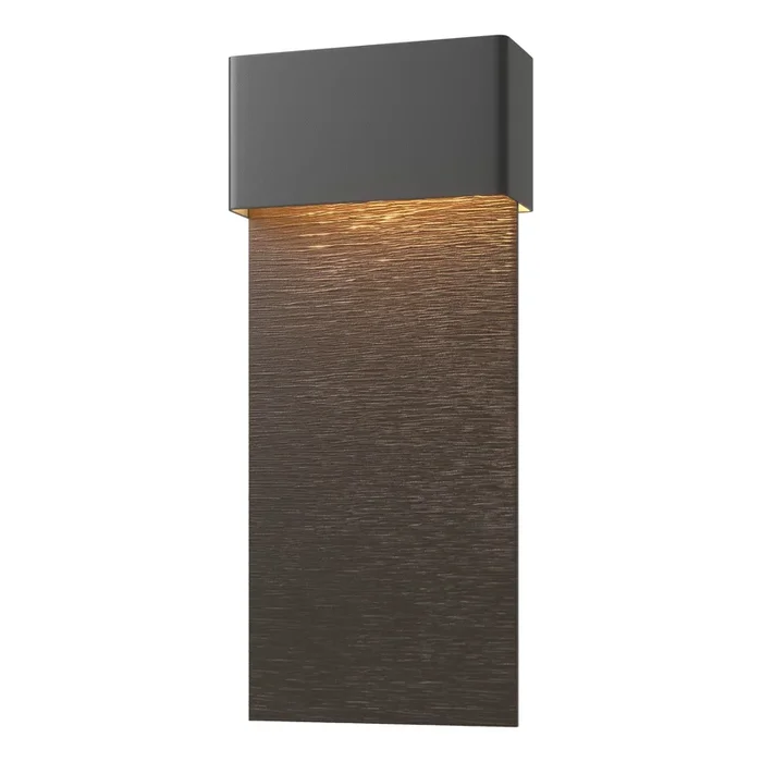 Stratum Large Dark Sky Friendly LED Outdoor Sconce Coastal Oil Rubbed Bronze Accent LED in Coastal Black302632-LED-80-14