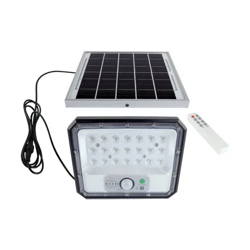 Strühm by Ideus LED-Solarlampe mit Bewegungssensor HEROS 7W 90° schwarz kaltweiß (6500K)