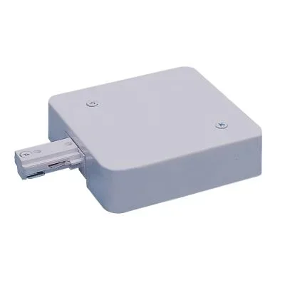 T-Bar Live End Feed W/ Current Limiter, 2.5 Amps, 1 Circuit Track,8991182