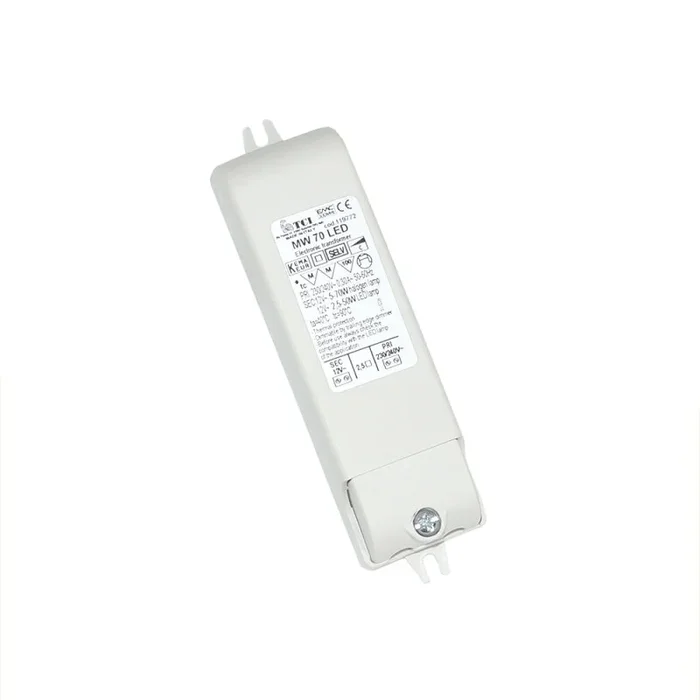 TCI MW Miniwolf 70 Elektronischer Trafo weiß LED & Halogen bis 70W 12V dimmbar