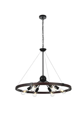 Thora Six Light Pendant (LD746D32BWD)