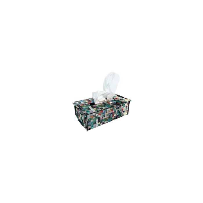 Tissue-Box Mosaik Design Taschentuchspender