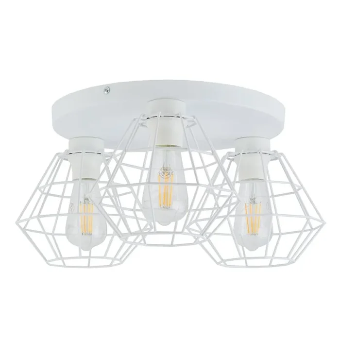 TK Lighting DIAMOND 6214 Deckenlampe 3x15W/E27