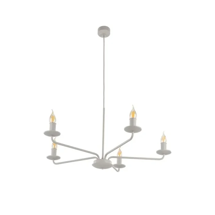 TK Lighting LIMAL 10253 Pendelleuchte 5x10W/E14 IP20