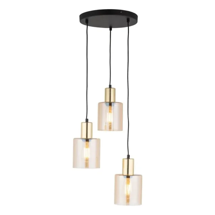 TK Lighting SIERRA GOLD 6667 Pendelleuchte 3x15W/e27 IP20