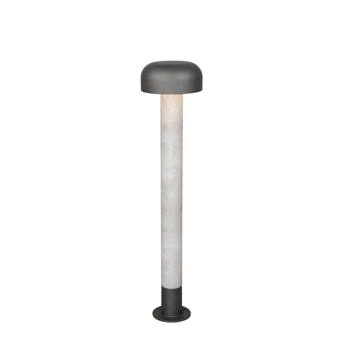 Trio – Design-Gartenleuchte Fraser grau 84,5cm
