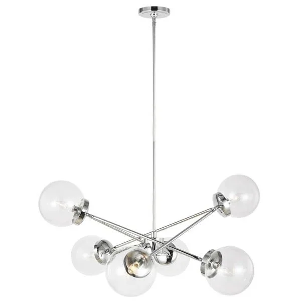Visual Comfort Studio 3182706 Six Light Chandelier