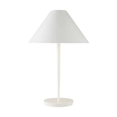 Visual Comfort Studio Contra One Light Table Lamp in Soft Linen – KT1461SLN
