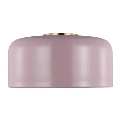 Visual Comfort Studio Malone LED Flush Mount in Rose – 7605401EN3-136