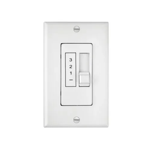 Wall Control 3 Speed 5 Amp – White