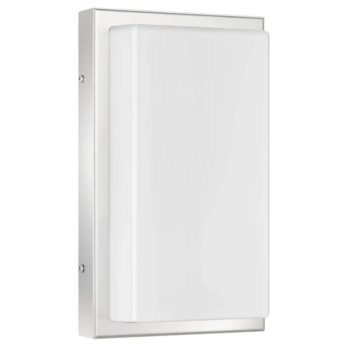 Wandleuchte Edelstahl weiß LCD Typ 048