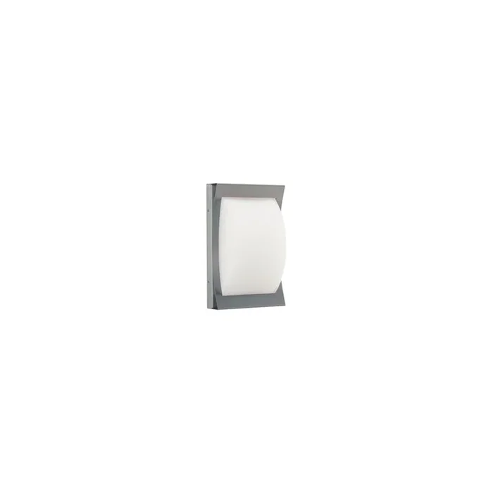 Wandleuchte Edestahl 75W E27 A60 IP44