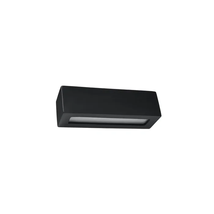 Wandleuchte Keramik VEGA schwarz