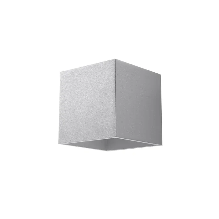 Wandleuchte QUAD 1 grau