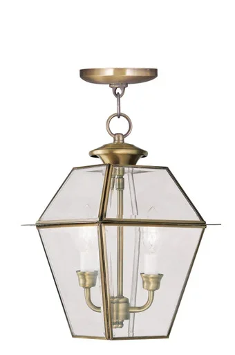 Westover Two Light Outdoor Pendant (2285-01)